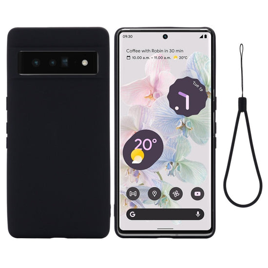 Slim Matte Candy Color Silicone Phone Case For Google Pixel 7 Pro 6 Pro 6A 7A Silicone Back Cover Case
