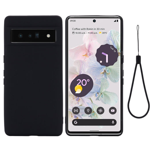 Slim Matte Candy Color Silicone Phone Case For Google Pixel 7 Pro 6 Pro 6A 7A Silicone Back Cover Case