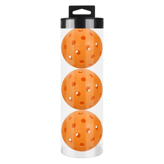 3Pcs/Box 74MM 40 Holes Pickleball Balls