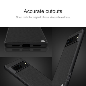 For Google Pixle 7 Pro Case Nillkin Textured Nylon Fiber Soft TPU Hard PC Panel Non-slip Back Cover for Google Pixel7 Shell