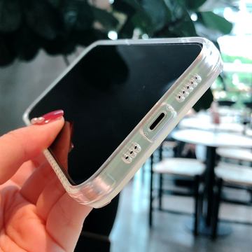 Luxury Matte Transparent Phone Case For iPhone