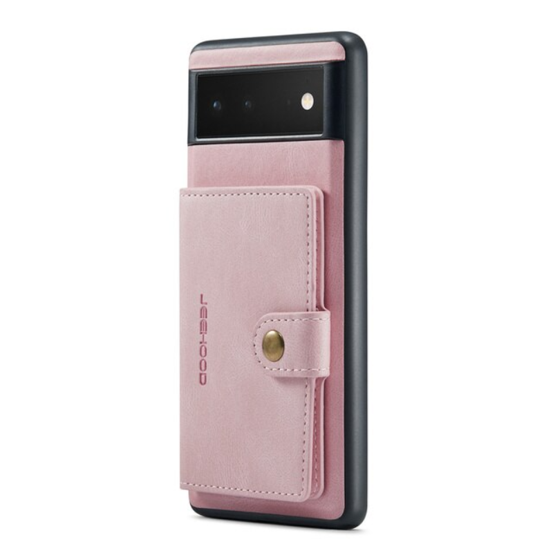 2 in 1 Detachable Leather Cover For Google Pixel 6 Pro Phone Case Wallet Card Holder Stand Magnetic Purse Wireless Charging