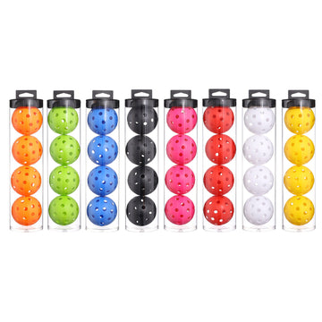 4Pcs/Box 74MM 40 Holes Pickleball Balls