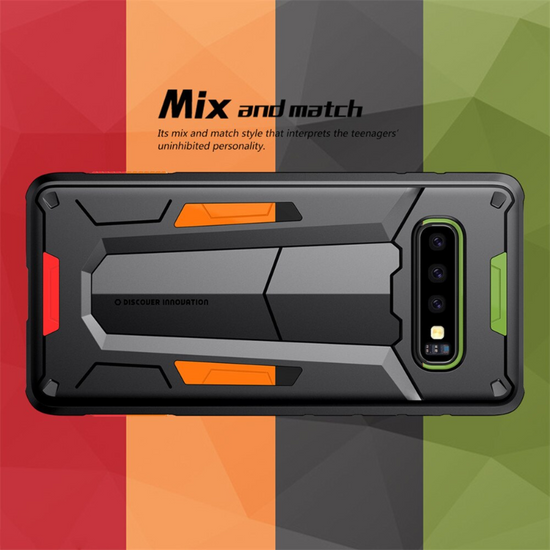 For Samsung Galaxy S10 Hybrid Nillkin Defender Case Ⅱ Layers Phone Protective Cover Back Shell