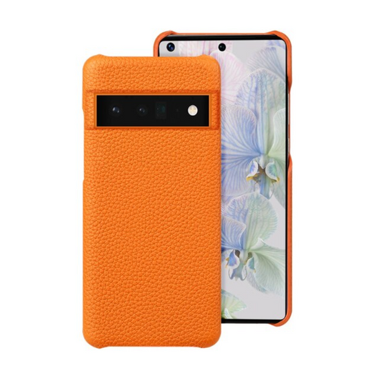 LANGSIDI Cowhide Genuine Leather Case for Google Pixel 7 6 PRO 6A Luxury Fashion Back Cover for Google Pixel 7 pro 6A