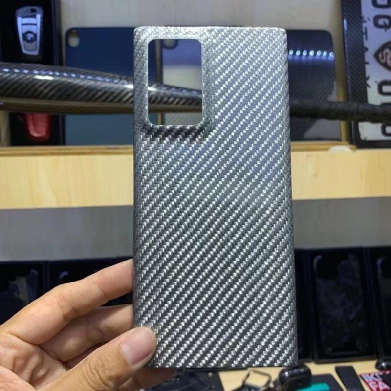 YTF-carbon Real Carbon Fiber Case For Samsung Galaxy NOTE 20 Ultra Case Fine Hole Camera Anti-fall Cover Galaxy NOET 20 shell