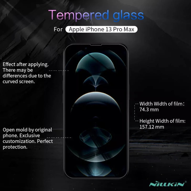 FogMirror Full Coverage Matte Tempered Glass Ultra Thin 9H Tempered Glass CP + Pro 0.33MM Anti-glare Explosion-Proof Protective Tempered Glass Film For iPhone14/14 Pro/14 Pro Max,13/13 Pro/13 Pro Max