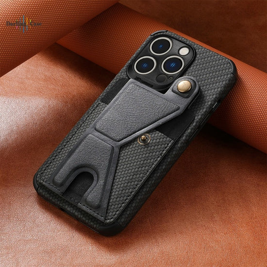 Luxury Card Holder Wallet Leather Case for iPhone 11 12 13 14 Pro Max Card Holder Magnetic Cover Leather Wallet Card Holder case