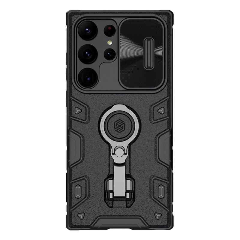 For Samsung Galaxy S23 S22 S21 Ultra Case Nillkin Camshield Armor Pro Slide Camera Case With Ring Holder For Samsung S23 S22 S21Cover