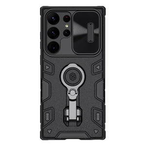 For Samsung Galaxy S23 S22 S21 Ultra Case Nillkin Camshield Armor Pro Slide Camera Case With Ring Holder For Samsung S23 S22 S21Cover