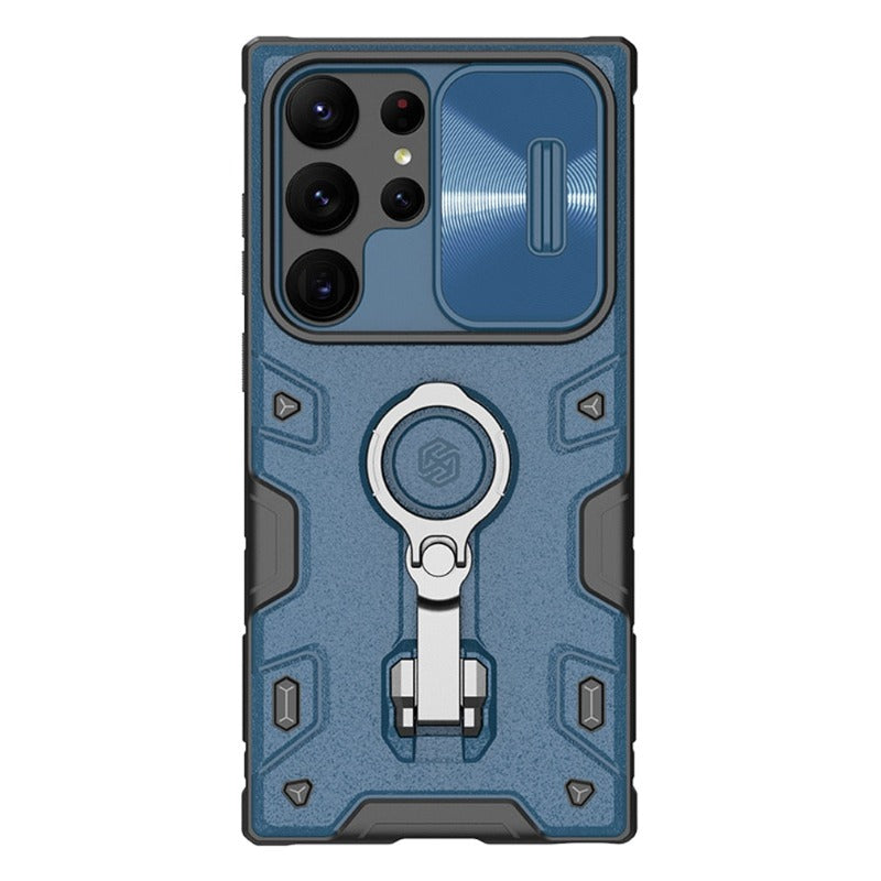 For Samsung Galaxy S23 S22 S21 Ultra Case Nillkin Camshield Armor Pro Slide Camera Case With Ring Holder For Samsung S23 S22 S21Cover