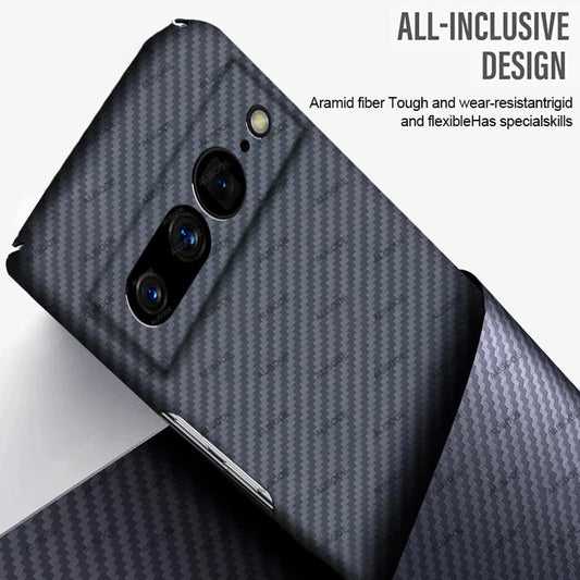 For Google Pixel 7 Pro Carbon Fiber Case for Google Pixel 7 6 Pro 6A Pixel7 Case Real Aramid Fiber Cover for Pixel 6 5G Capa