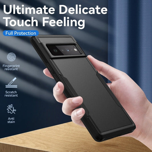 Heavy Duty Rugged Armor Shockproof Case For Google Pixel 7 6 Pro 6A Soft TPU Hard Plastic Protective Back Cover Cqoue Fundas