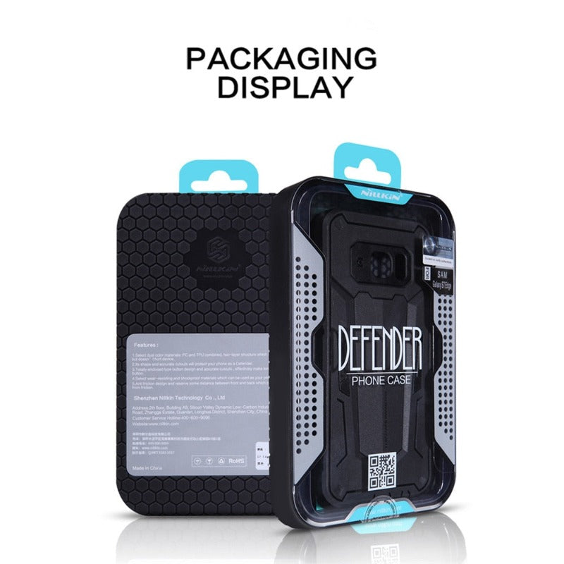 For Samsung Galaxy S10 Hybrid Nillkin Defender Case Ⅱ Layers Phone Protective Cover Back Shell