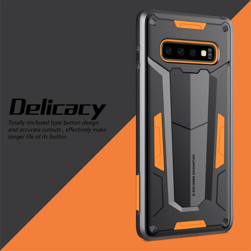 For Samsung Galaxy S10 Hybrid Nillkin Defender Case Ⅱ Layers Phone Protective Cover Back Shell