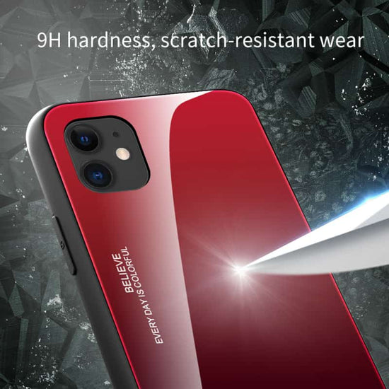 IPhone 14 Case Gradient Tempered Glass Phone Case For IPhone 14  Pro Max