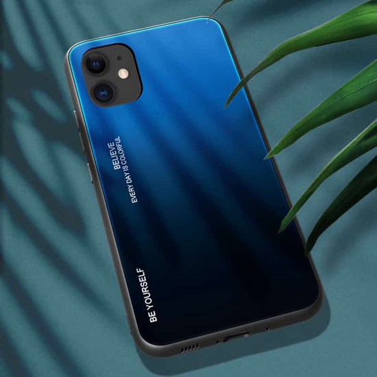 IPhone 14 Case Gradient Tempered Glass Phone Case For IPhone 14  Pro Max