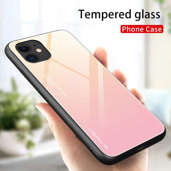 IPhone 14 Case Gradient Tempered Glass Phone Case For IPhone 14  Pro Max