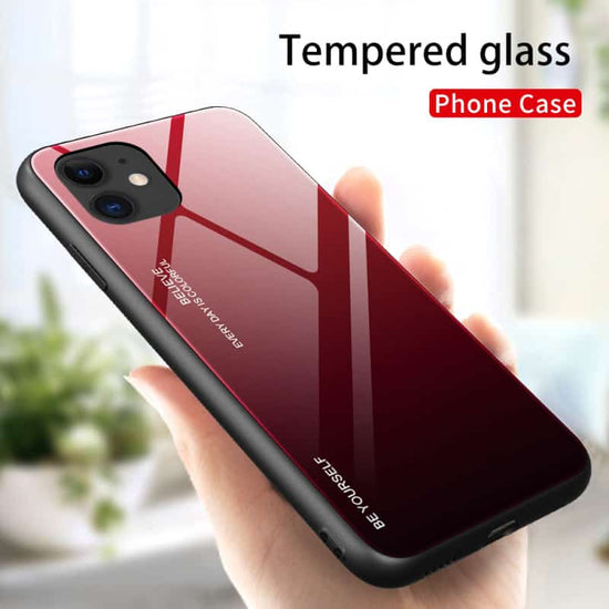 IPhone 14 Case Gradient Tempered Glass Phone Case For IPhone 14  Pro Max