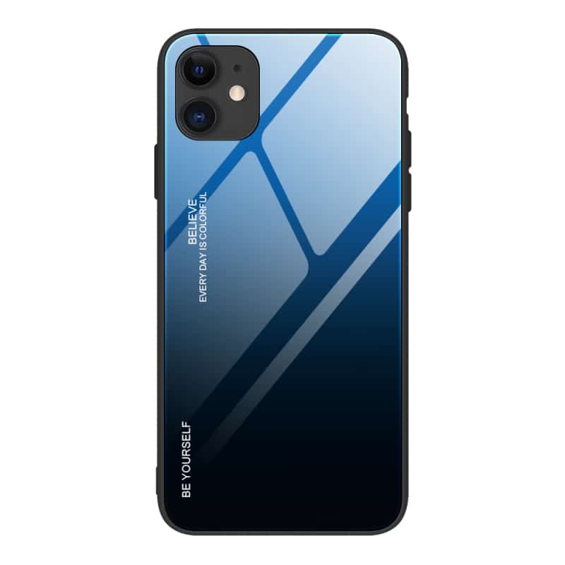 IPhone 14 Case Gradient Tempered Glass Phone Case For IPhone 14  Pro Max