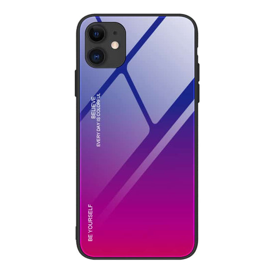 IPhone 14 Case Gradient Tempered Glass Phone Case For IPhone 14  Pro Max