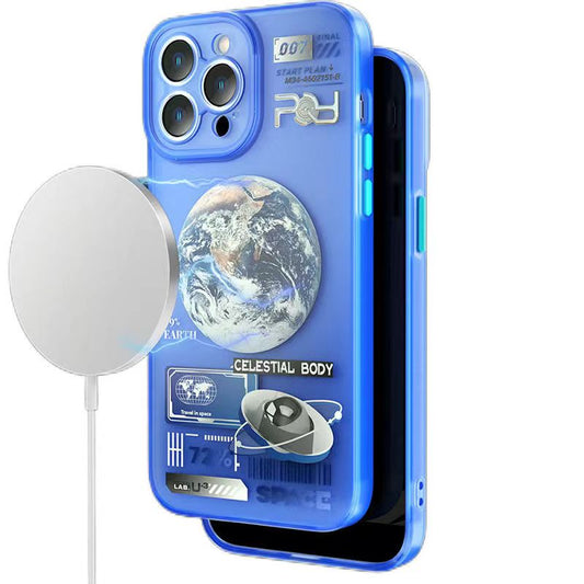 Luminous Magsafe Wireless Charge Phone Case