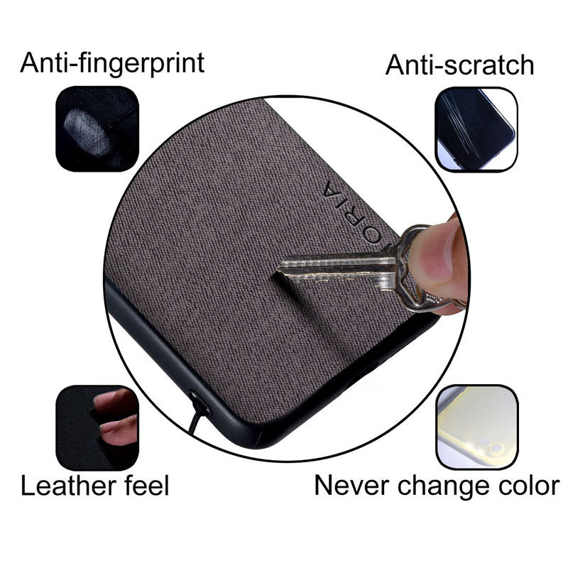 Case for Google Pixel 7 6 Pro 6A Coque Luxury Textile Leather Skin Soft TPU Hard Phone Cover For Google Pixel 7 6 Case