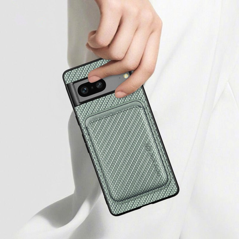 Phone Case For Google Pixel 7 Pro Cover With Magnetic Back Card Bag PU TPU Protective Case For Google Pixel 7 Pro Phone Shell