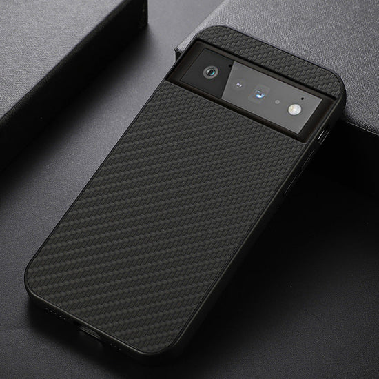 Case for Google Pixel7 6 Phone Case Carbon Fiber Pattern PU Leather Case Google Pixel 6 Pro Protective Cover