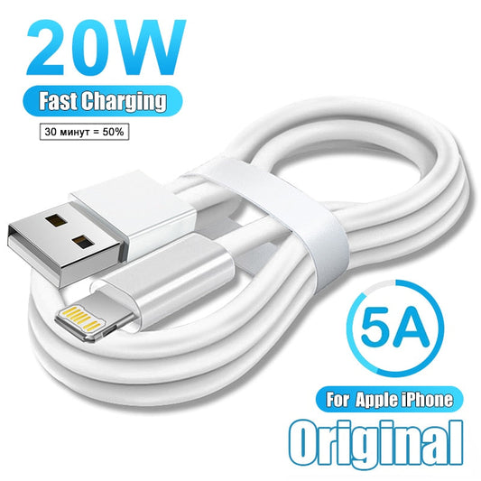 Original USB Cable for Apple IPhone  IPad Charger Fast Charging Phone Date Cable Accessories