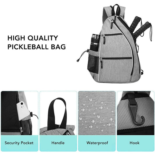 Adjustable Waterproof Pickleball Backpack Pickleball Bag