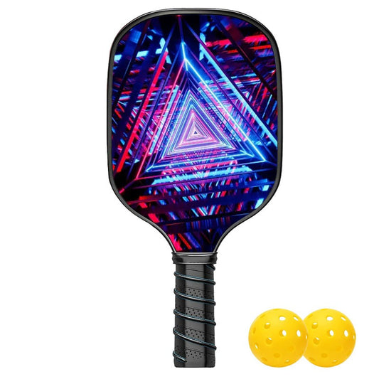 Pickleball Paddles Set 2pcs Set USAPA Approved Fiberglass Pickleball Rackets