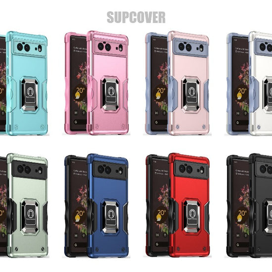 360 Anti-fall Protective Case Military-grade Protective Bracket Phone Holder Phone Case For Google Pixel 6 Google Pixel 6 Pro Google Pixel 7 Google Pixel 7Pro
