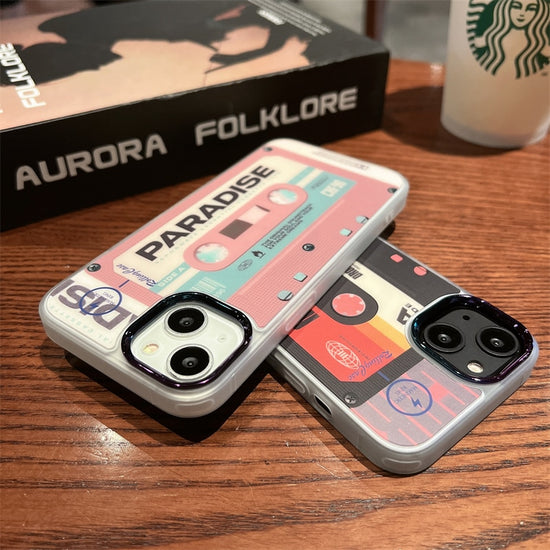 Classical Tape Pattern Magsafe Magnetic Wireless Charging Case for iPhone 14 Plus 14 13 12 11 Pro Max Soft Silicon Shockproof Cover