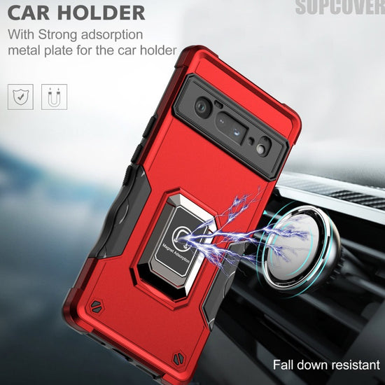 360 Anti-fall Protective Case Military-grade Protective Bracket Phone Holder Phone Case For Google Pixel 6 Google Pixel 6 Pro Google Pixel 7 Google Pixel 7Pro