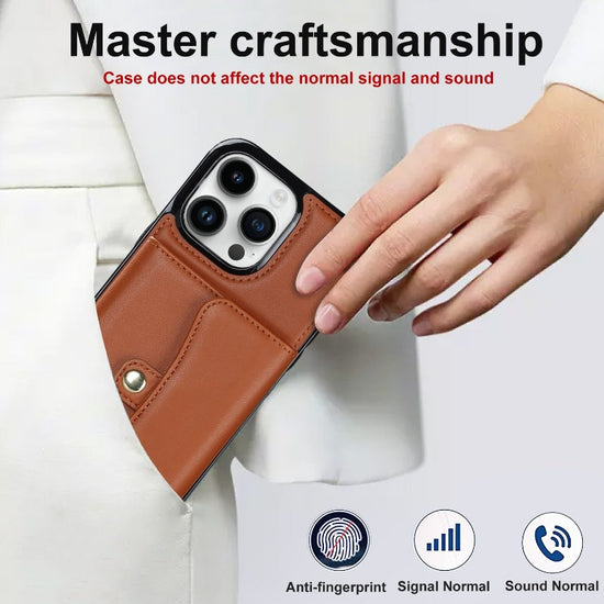 Crossbody Wallet Leather Phone Case for iPhone 13 14 11 Pro Max 13 12 Mini 14 Plus Multifunctio Wrist Strap Lanyard Cover