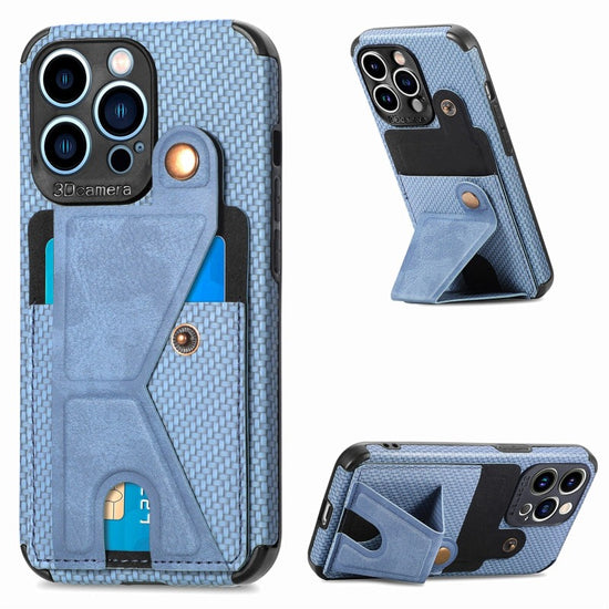 Luxury Card Holder Wallet Leather Case for iPhone 11 12 13 14 Pro Max Card Holder Magnetic Cover Leather Wallet Card Holder case