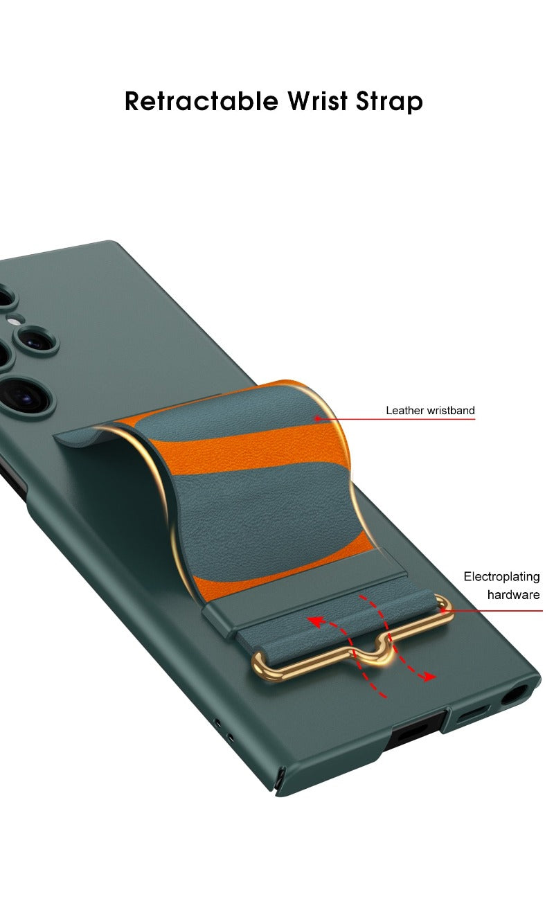 For Samsung Galaxy S22 Ultra Case Wrist Strap Holder Case For Samsung S22 Plus Ultra Thin Shockproof Soft Back Cover Accessories