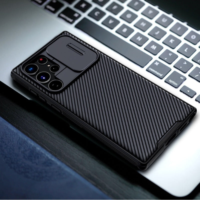 Nillkin Samsung Galaxy S22 Ultra Case, CamShield S22 Ultra Phone Case with Slide Camera Cover Protector Hard PC & TPU Slim Protective Case for Samsung Galaxy S22 Ultra 5G 6.8''
