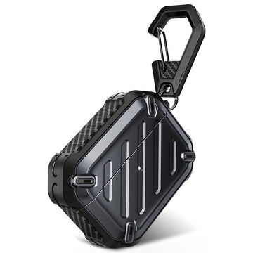 Full-Body Rugged Protective Case with Carabiner For Airpods
