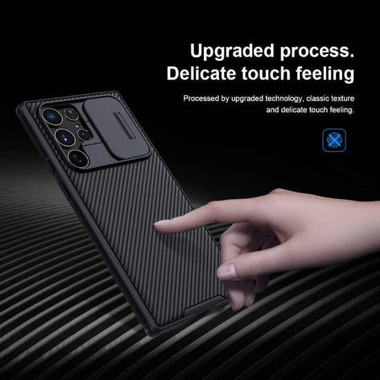 Nillkin Samsung Galaxy S22 Ultra Case, CamShield S22 Ultra Phone Case with Slide Camera Cover Protector Hard PC & TPU Slim Protective Case for Samsung Galaxy S22 Ultra 5G 6.8''