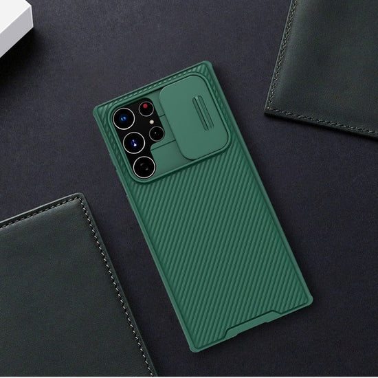 Nillkin Samsung Galaxy S22 Ultra Case, CamShield S22 Ultra Phone Case with Slide Camera Cover Protector Hard PC & TPU Slim Protective Case for Samsung Galaxy S22 Ultra 5G 6.8''
