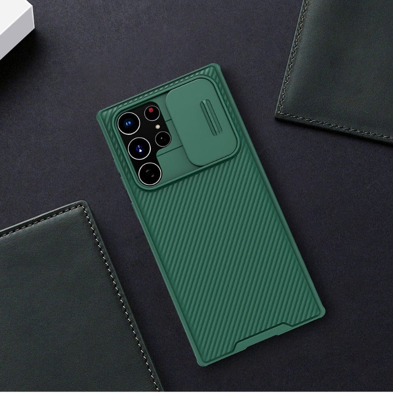 Nillkin Samsung Galaxy S22 Ultra Case, CamShield S22 Ultra Phone Case with Slide Camera Cover Protector Hard PC & TPU Slim Protective Case for Samsung Galaxy S22 Ultra 5G 6.8''