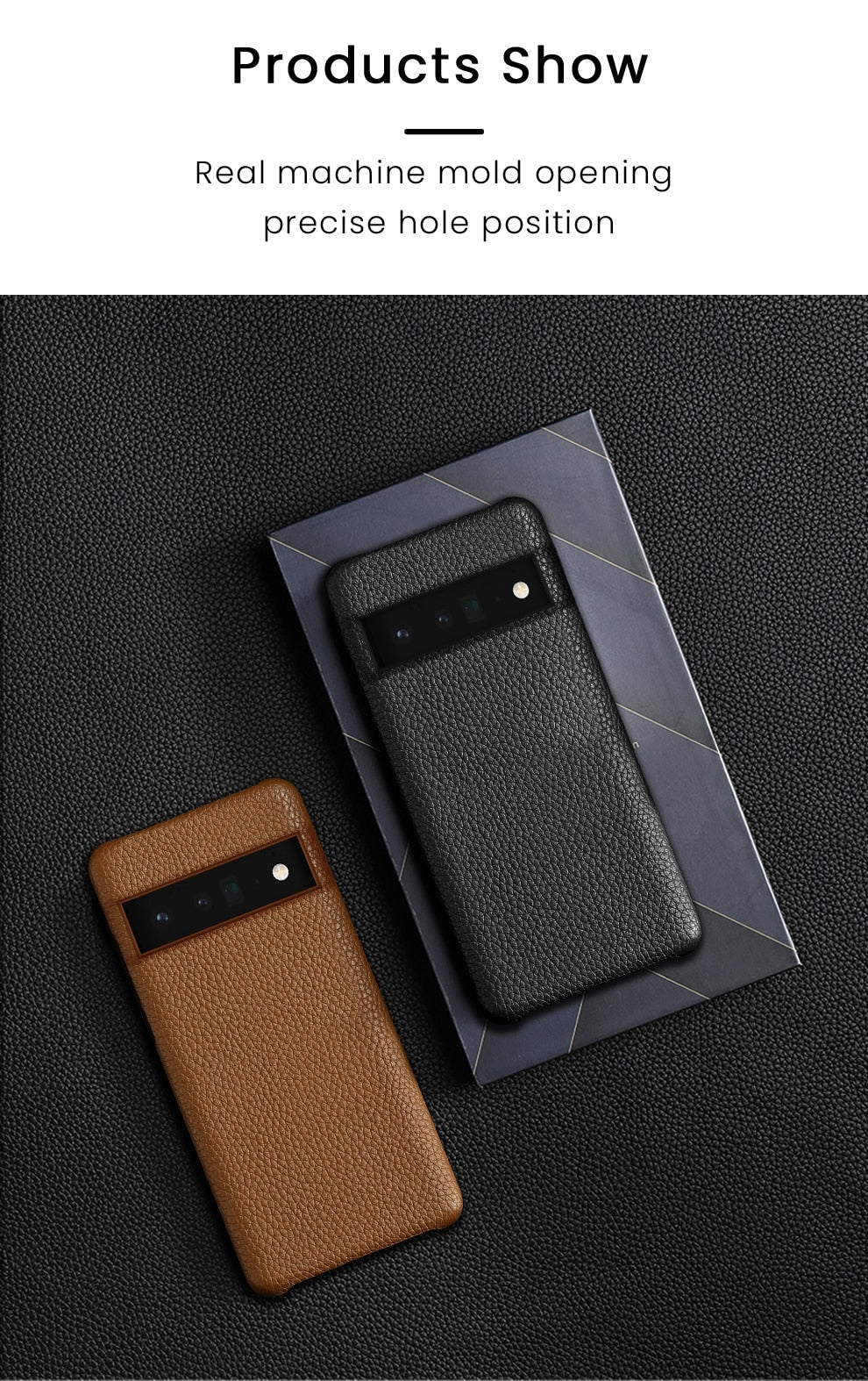 LANGSIDI Cowhide Genuine Leather Case for Google Pixel 7 6 PRO 6A Luxury Fashion Back Cover for Google Pixel 7 pro 6A