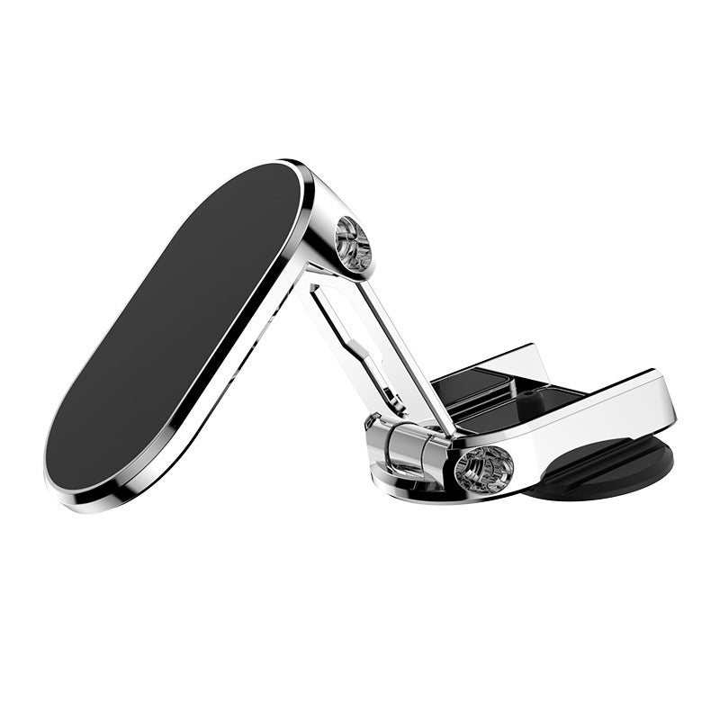 Magnetic Car Phone Holder Foldable Magnetic Phone Mount Multi-Functional 360° Rotation Desk Phone Holder Car Dashboard Bracket