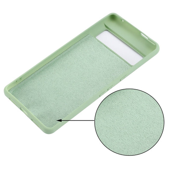 Slim Matte Candy Color Silicone Phone Case For Google Pixel 7 Pro 6 Pro 6A 7A Silicone Back Cover Case