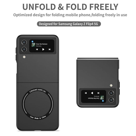  Wireless Charging Mobile Phone Shell With Folding Screen, Suitable For Samsung Galaxy Z Flip 4 3 Skin Feel Camera Protection Cover For Samsung Galaxy Z Fold 4 3  Brand Name: Relaxtoo