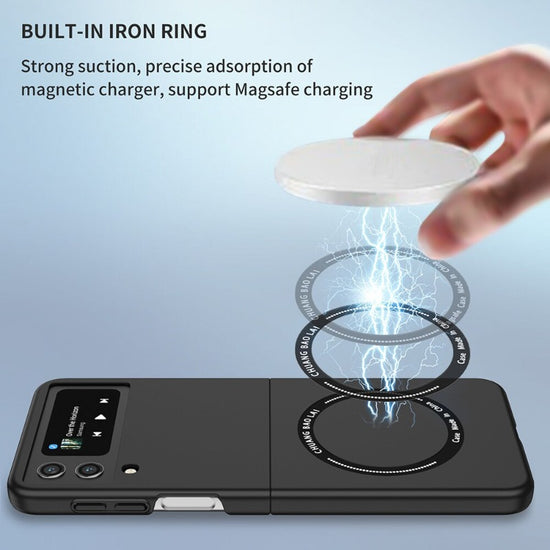  Wireless Charging Mobile Phone Shell With Folding Screen, Suitable For Samsung Galaxy Z Flip 4 3 Skin Feel Camera Protection Cover For Samsung Galaxy Z Fold 4 3  Brand Name: Relaxtoo