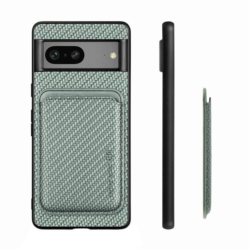 Phone Case For Google Pixel 7 Pro Cover With Magnetic Back Card Bag PU TPU Protective Case For Google Pixel 7 Pro Phone Shell