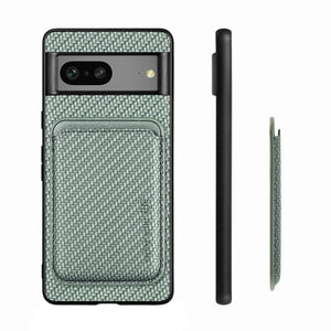 Phone Case For Google Pixel 7 Pro Cover With Magnetic Back Card Bag PU TPU Protective Case For Google Pixel 7 Pro Phone Shell